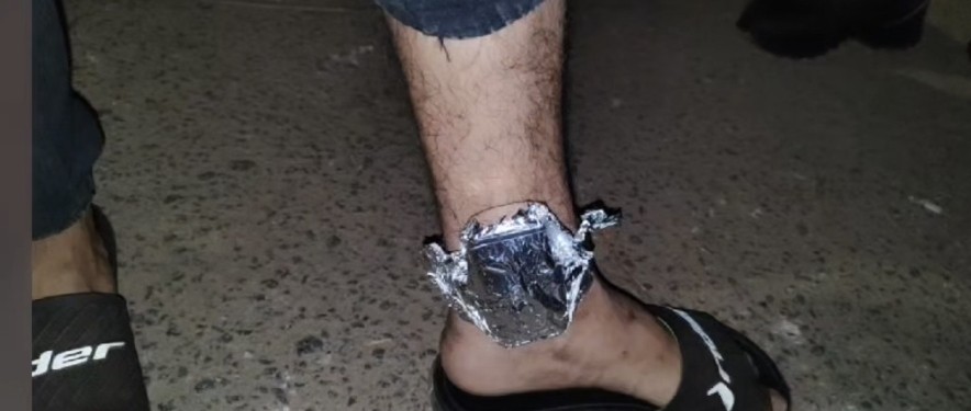 Jovem cobre tornozeleira eletrônica com papel alumínio e acaba preso pela PM em Santarém
