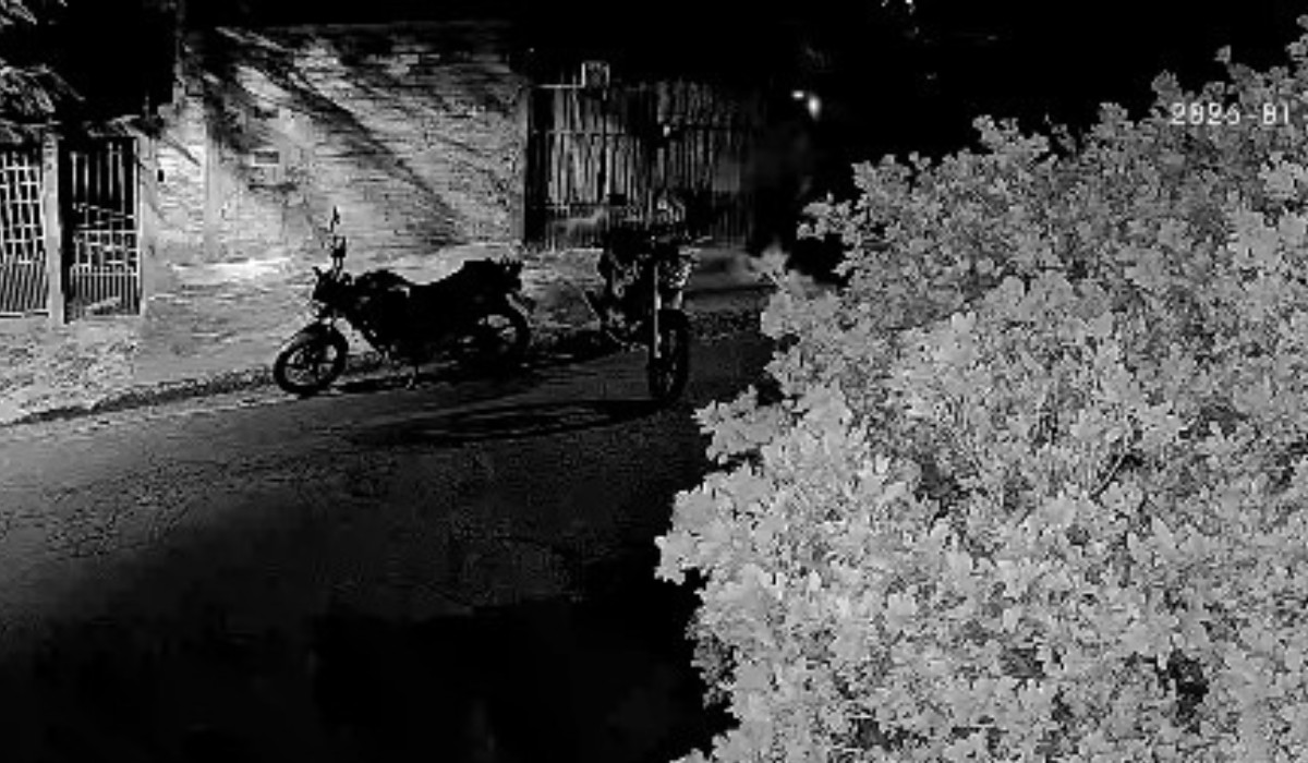 VÍDEO: trio quebra cadeado de garagem e furta moto em Campinas