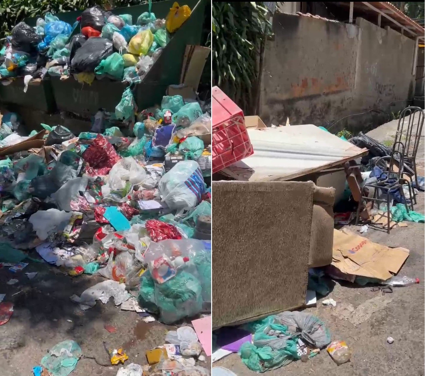 Crise na coleta de lixo em Petrópolis chega ao MPRJ