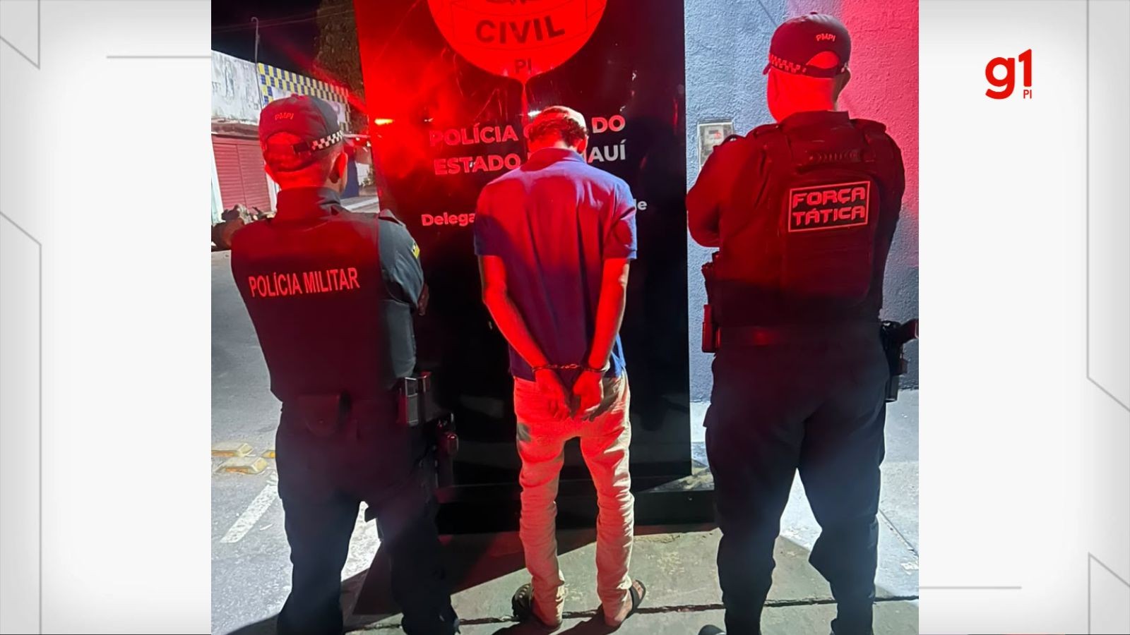 Suspeito de tocar partes íntimas de mulheres durante festejos no PI é preso