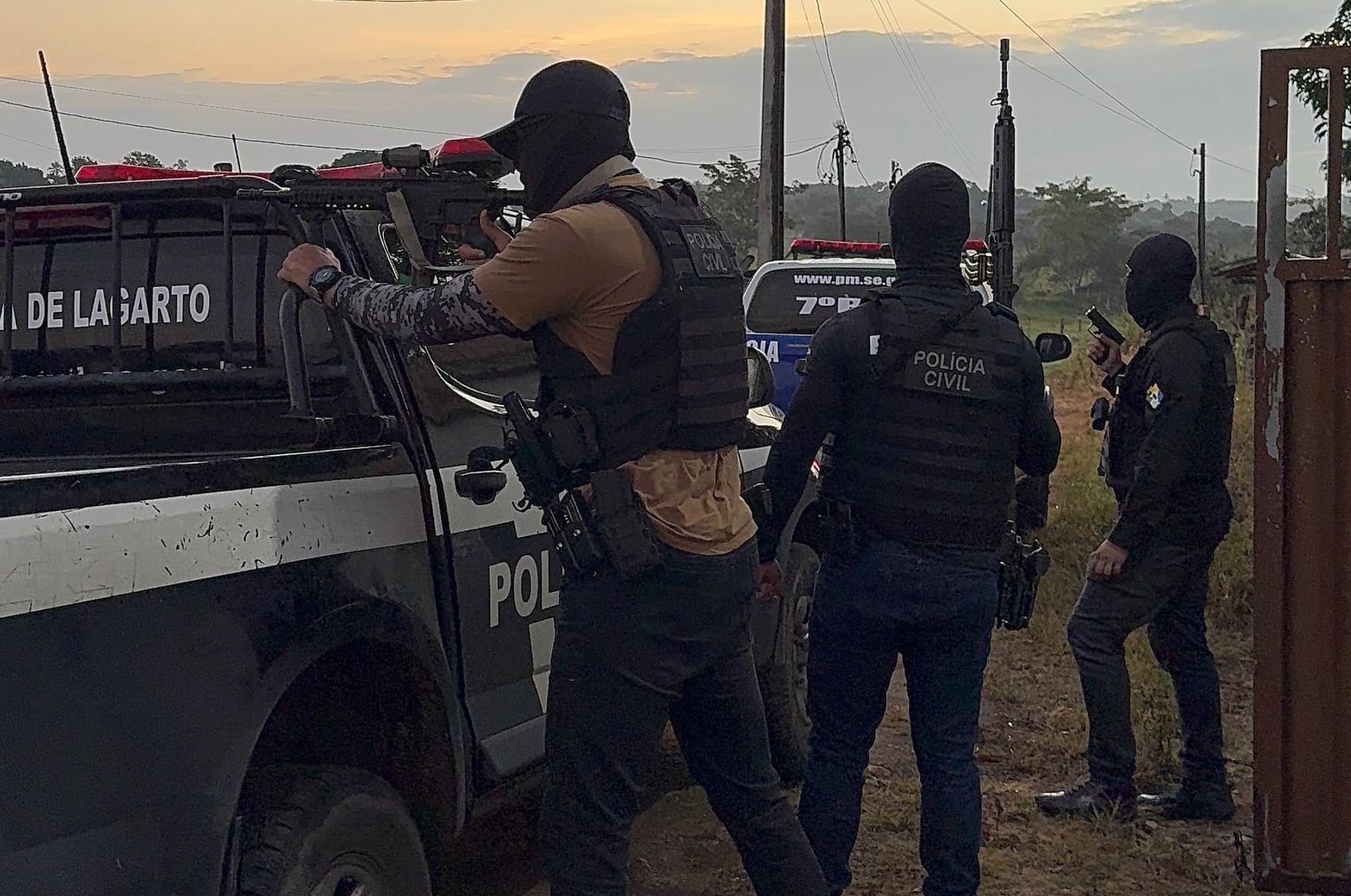Dois suspeitos de tentativa de homicídio em Lagarto são presos durante operação 