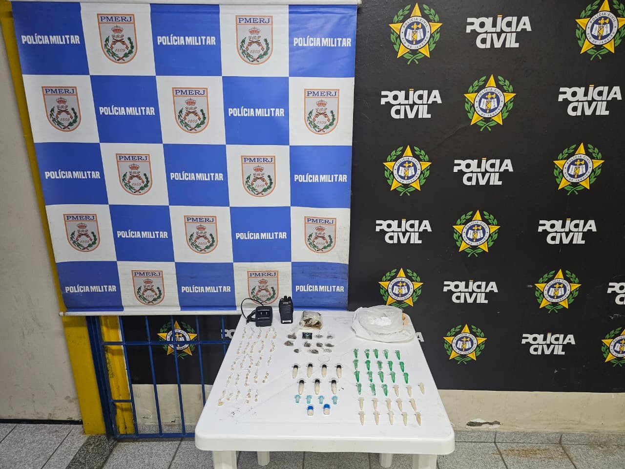 Casal é preso com drogas em Barra Mansa