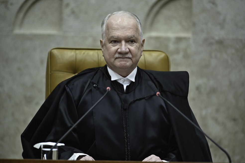 Nesta segunda (29),Edson Fachin tomou posse como presidente do STF e Ministro Alexandre de Moraes será o vice presidente. — Foto: TON MOLINA/FOTOARENA/ESTADÃO CONTEÚDO