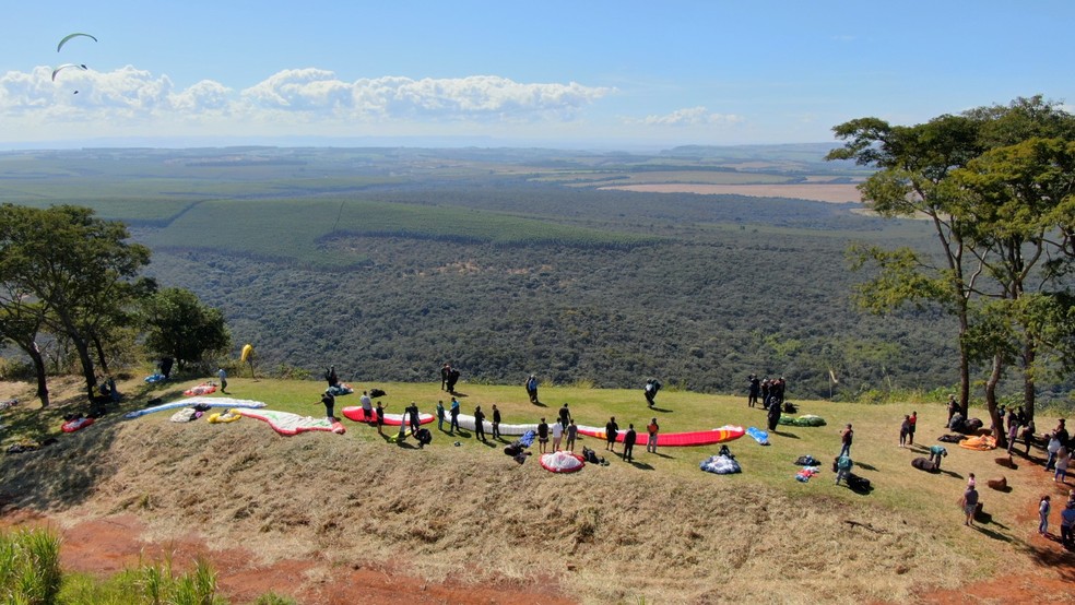 Voo Livre - Prefeitura de Santa Rita de Passa Quatro — Foto: Crédito: Divulgação