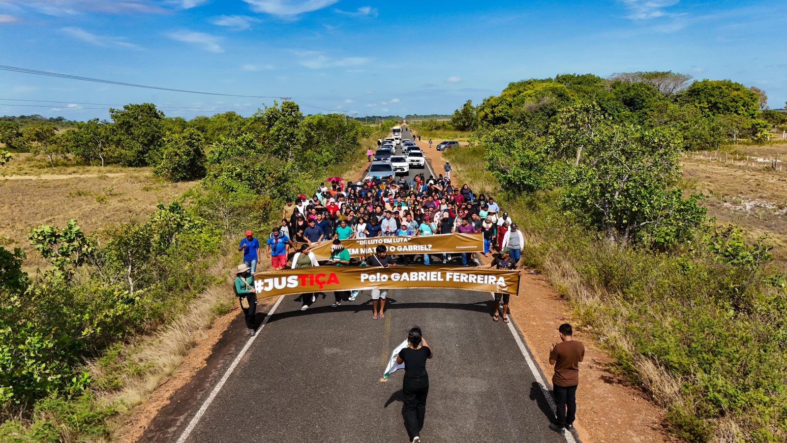 Mobilização 'Quem matou Gabriel?' reúne indígenas e cobra justiça por jovem líder encontrado morto