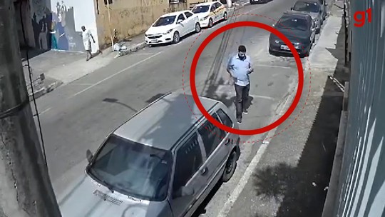 Vídeo mostra advogado criminalista caminhando na rua minutos antes de ser morto a tiros - Programa: G1 MG 