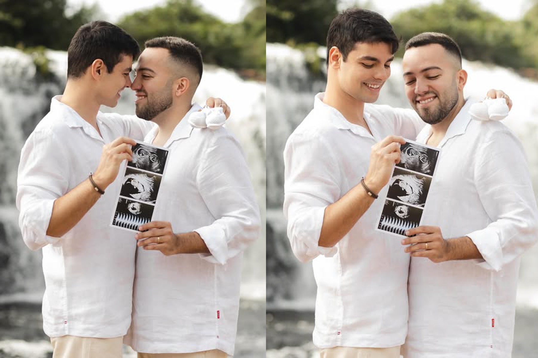 Influencers Lucas Rangel e Lucas Bley anunciam que serão pais: 'Agora seremos 3'