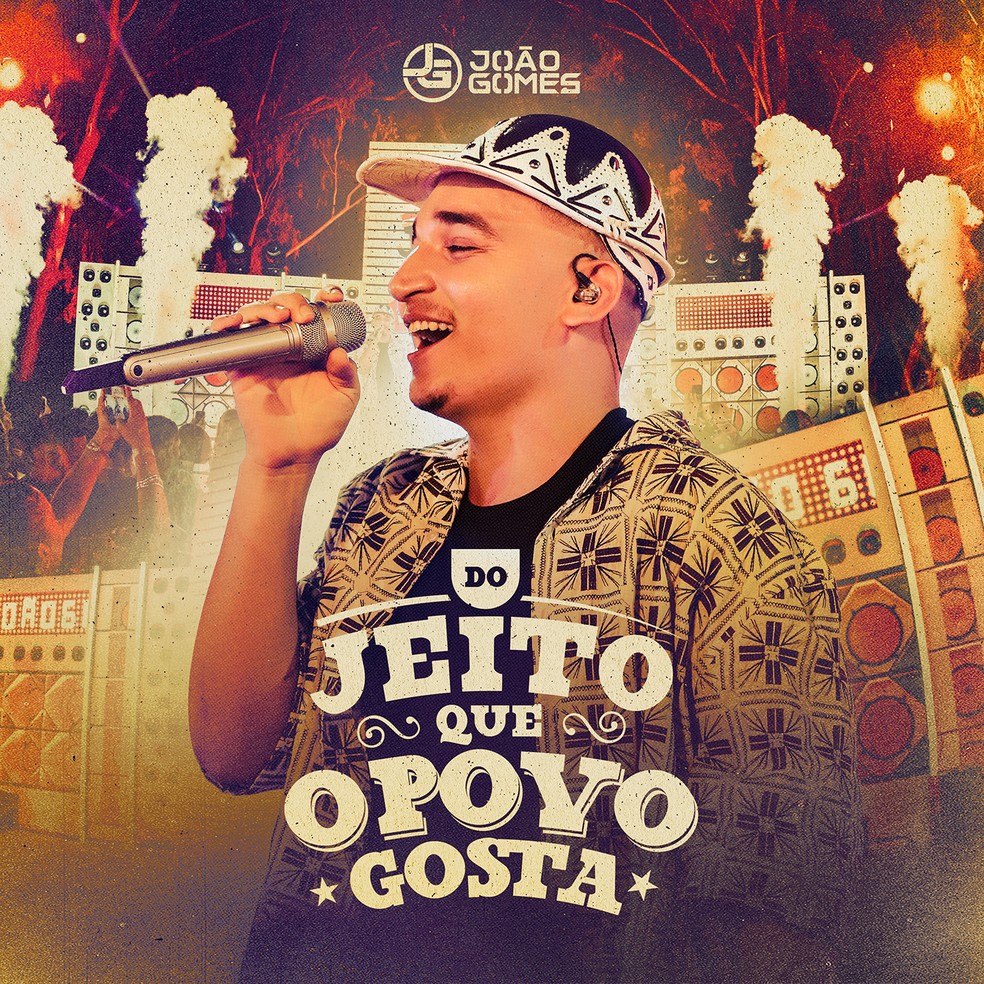 Capa do álbum ‘Do jeito que o povo gosta’, de João Gomes — Foto: Divulgação