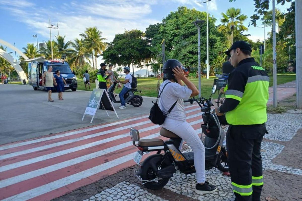 Operação Ciclovia Segura passa a ser diária na orla de Santos, SP; veja o que é proibido