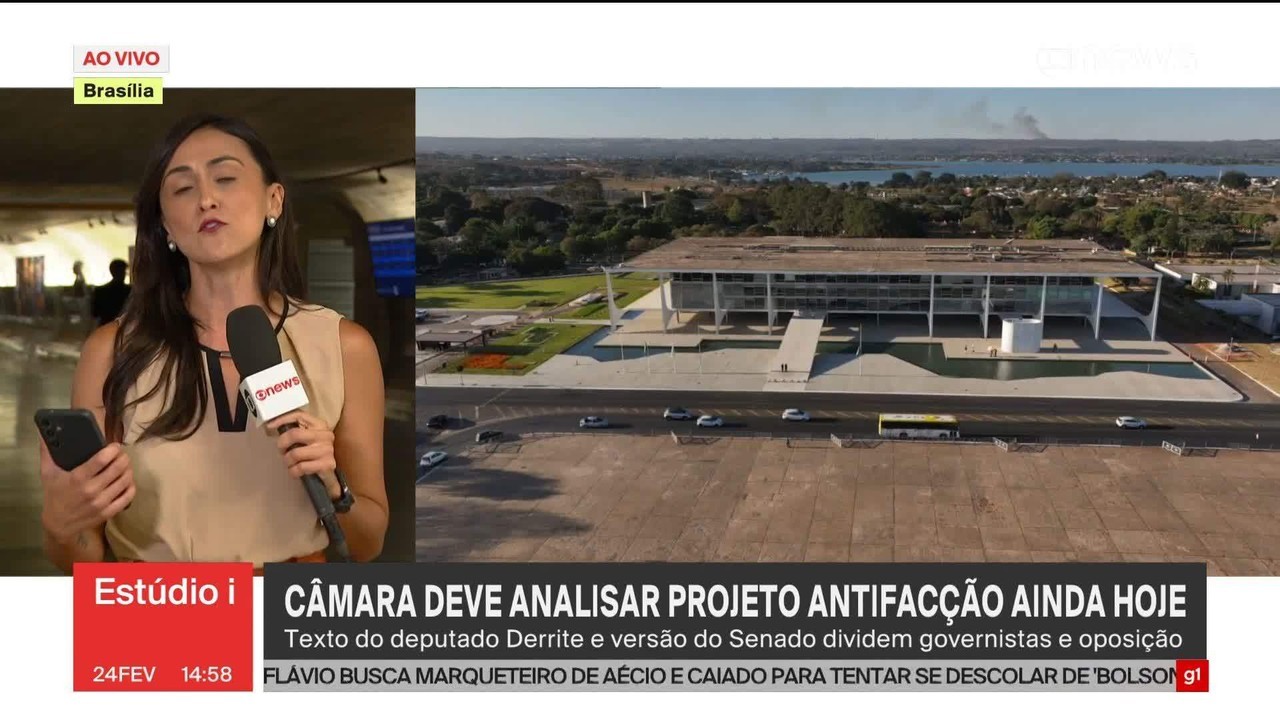 Câmara quer votar o PL Antifacção, mas ainda não há consenso sobre o texto; veja o que está em discussão 