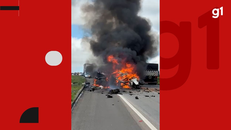 Onze mortes são confirmadas em acidente na divisa dos estados da BA e ES — Foto: Arquivo Pessoal