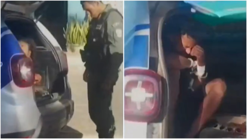 Padrasto é preso por suspeita do desaparecimento da enteada de 13 anos no Ceará — Foto: TV Verdes Mares/Reprodução