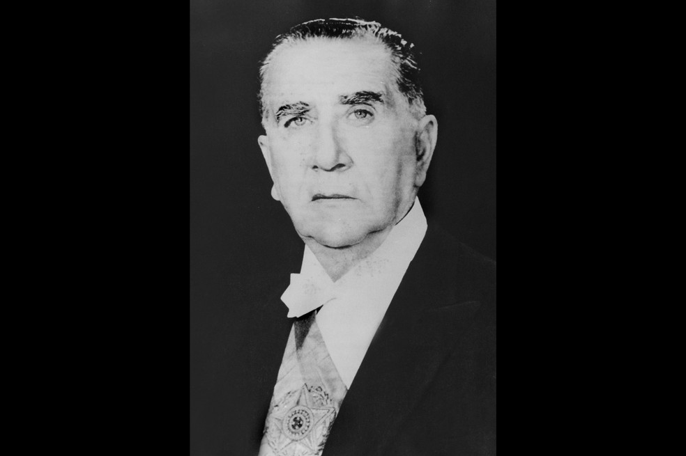 Ex-presidente Emilio Médici, que governou o Brasil durante uma parte da ditadura militar — Foto: Reprodução/Presidência da República