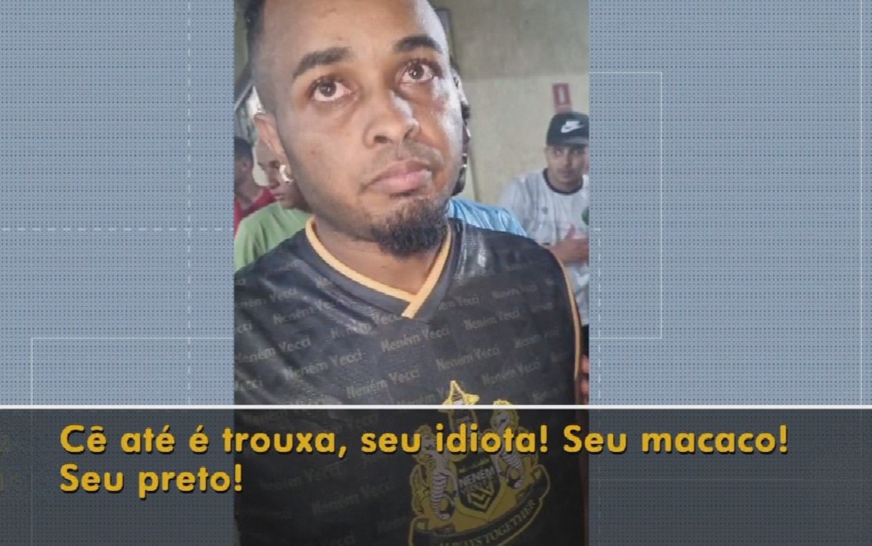 Treinador denuncia que foi alvo de racismo após jogo de futebol, em Goiânia