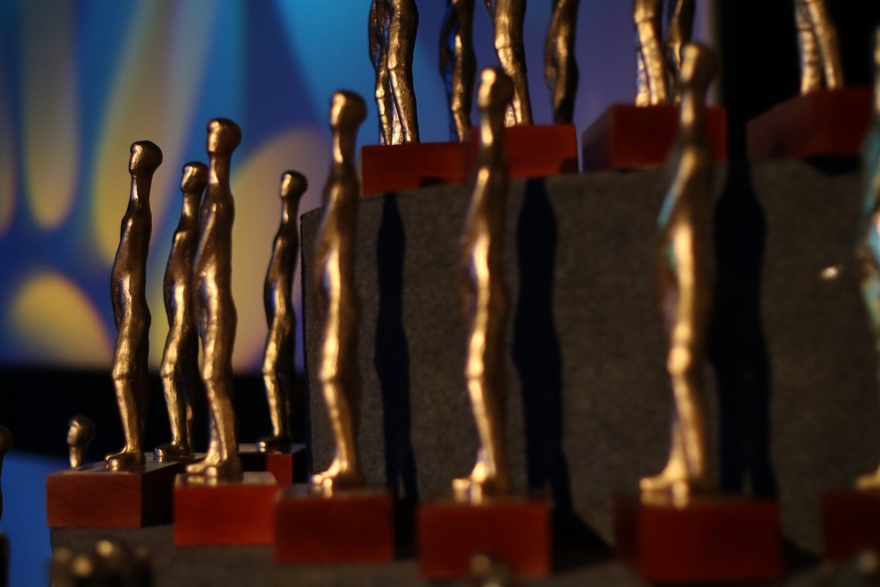 Troféu Candango, do Festival de Brasília do Cinema Brasileiro — Foto: Andre Borges/Agência Brasília