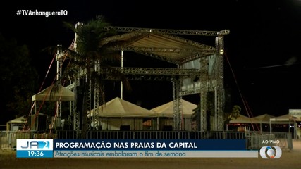 Confira a programação para as praias de Palmas