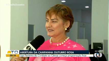 Liga Feminina abre campanha de combate contra o câncer; confira a programação