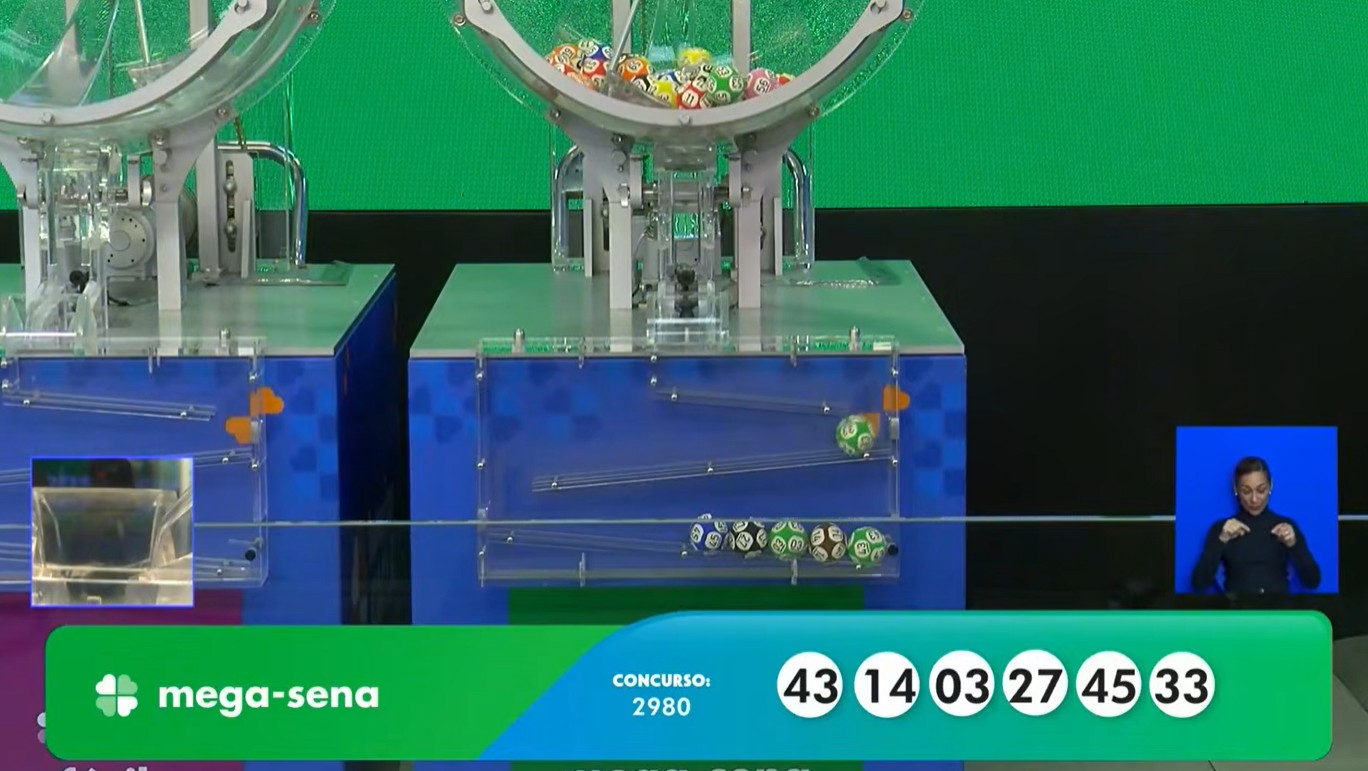 Mega-Sena, concurso 2.980: resultado