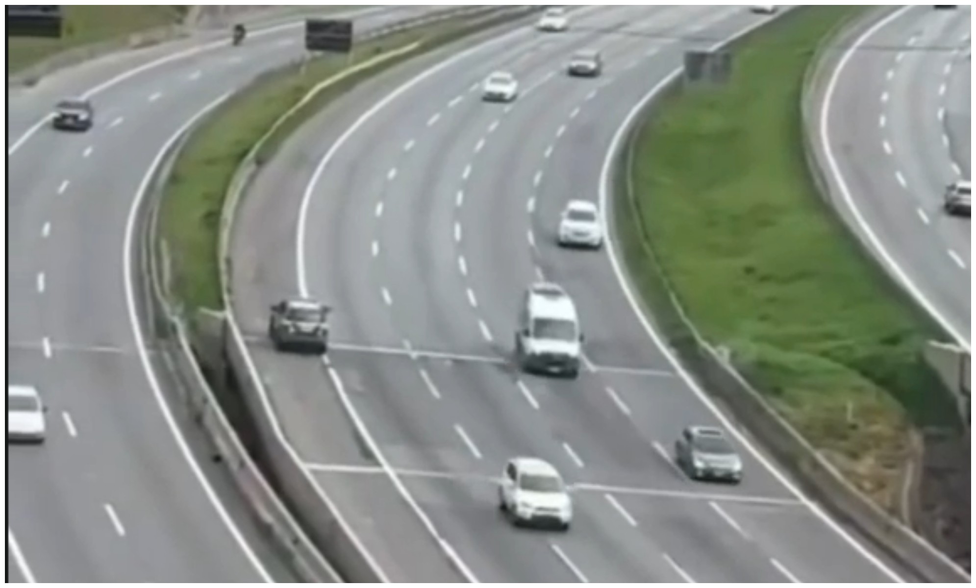 VÍDEO: suspeito de tentar roubar veículos no Rodoanel morre após ser baleado por PMs na Grande SP