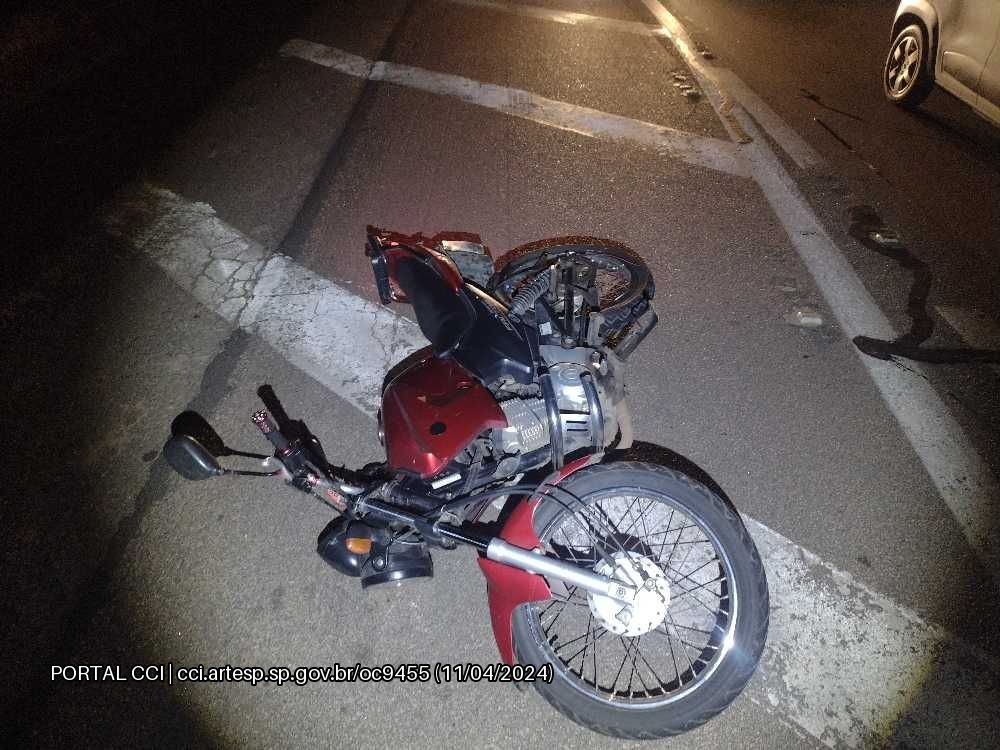 Motociclista morre após ser atingido por carro em rodovia de Boituva; motorista fugiu do local