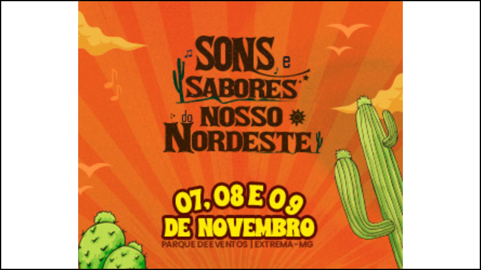 Extrema está pronta para a festa “Sons e Sabores do Nosso Nordeste”