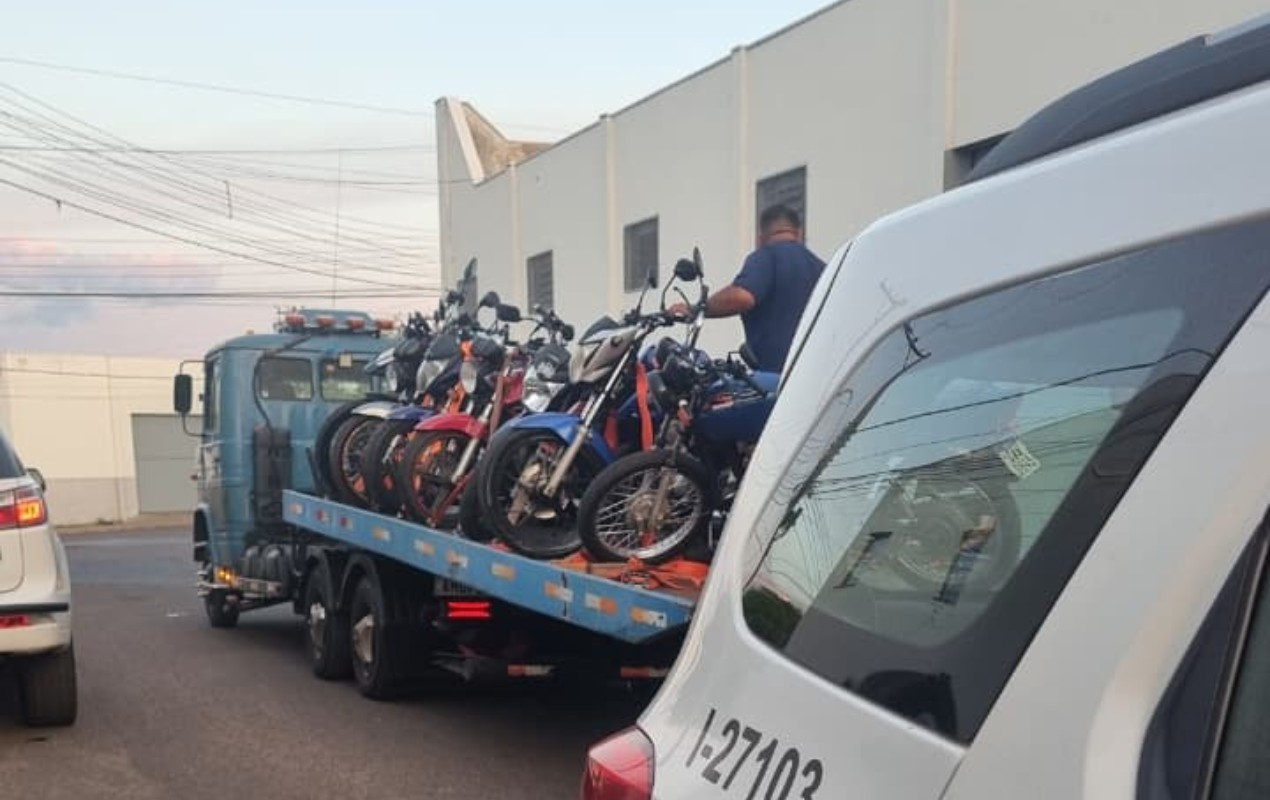 Nove Motos são apreendidas e 25 multas aplicadas após denúncia de perturbação de sossego em Jaú