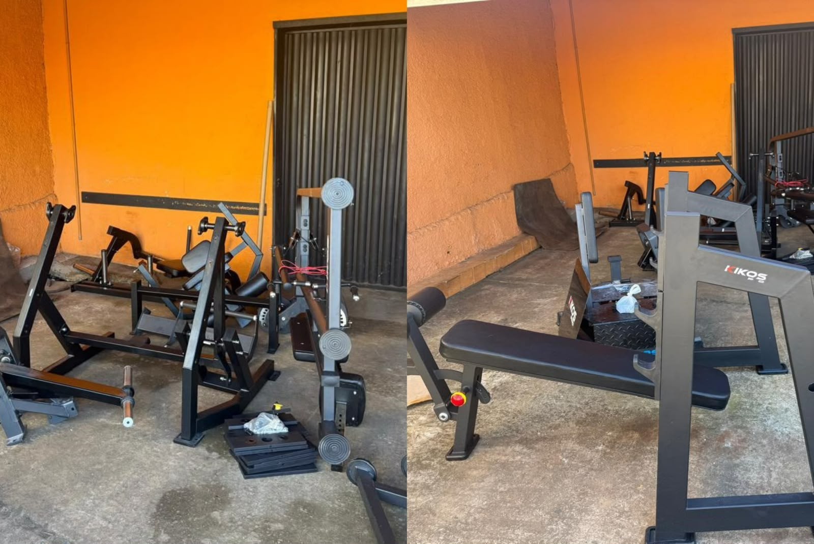 forças de segurança apreende 8 toneladas de equipamentos de academia em operação contra estelionato em Fartura