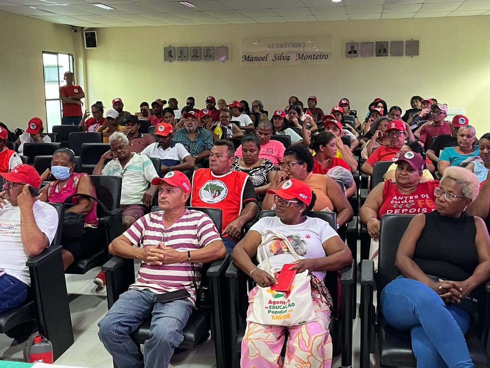 MST ocupa sede do Incra em Aracaju — Foto: MST/SE