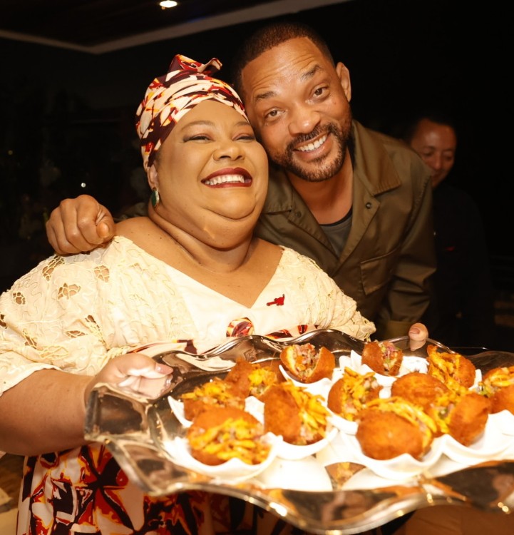 No Rio, Will Smith é recebido com 'banquete' nordestino: 'Amou caipirinha, arroz caldoso e bolo de rolo'