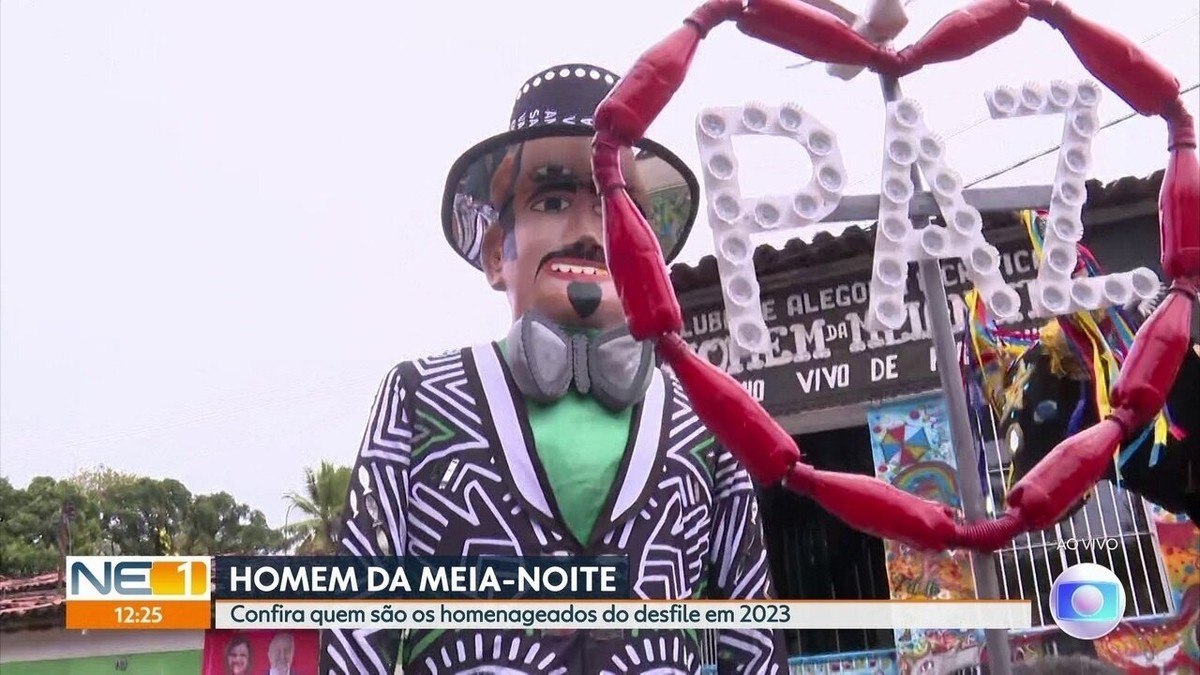 Após dois anos sem desfilar, Homem da Meia-Noite homenageia foliões e  agremiações do carnaval de Olinda em 2023, Carnaval 2023 em Pernambuco
