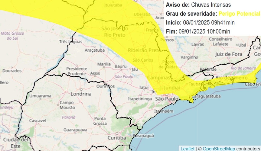 Ar abafado: com máximas de 30ºC, região de Piracicaba tem alerta para chuvas intensas; veja previsão