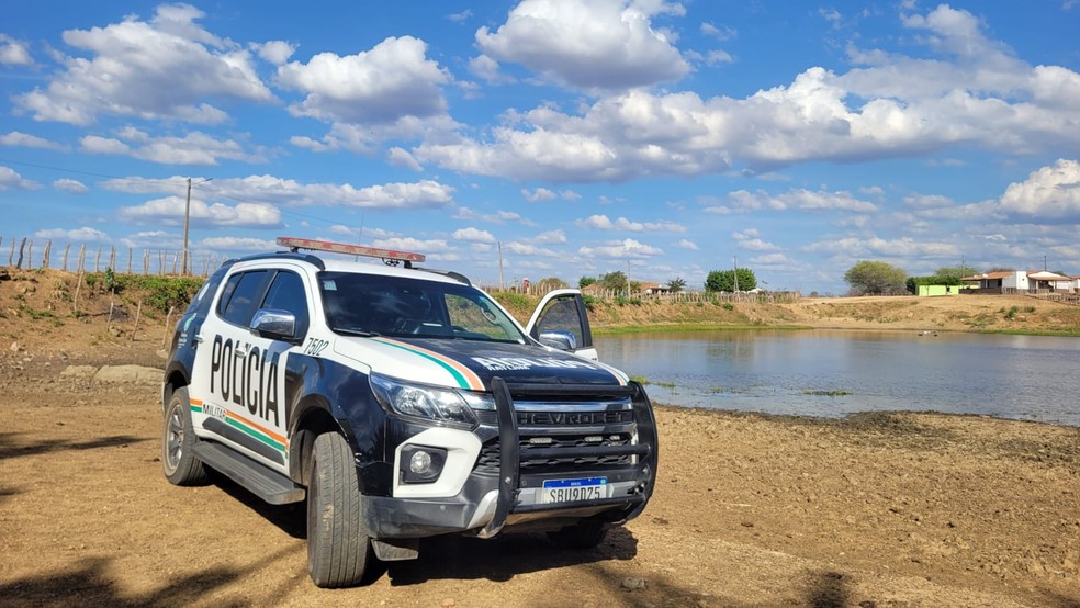 Menina de 3 anos foi encontrada afogada em açude na zona rural de Ipueiras — Foto: Gonçalinho Rodrigues