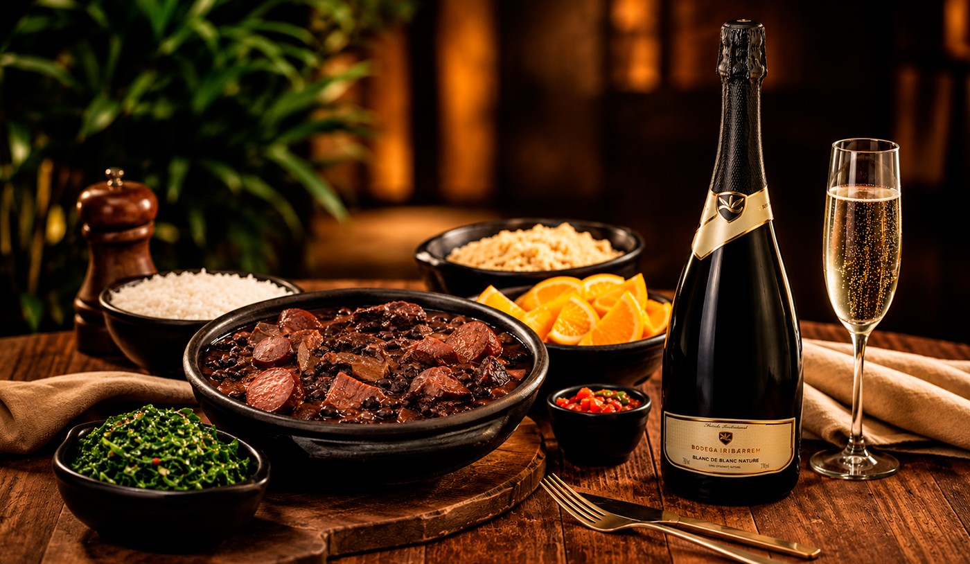 Feijoada combina com vinho?