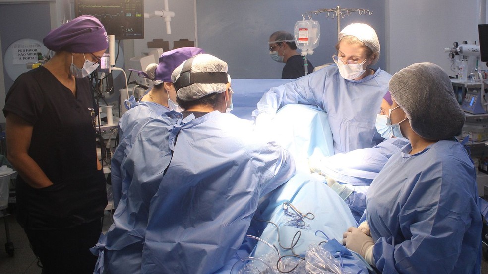 Santa Casa de Maceió realiza curso prático de oncoplastia mamária — Foto: Santa Casa de Misericórdia de Maceió