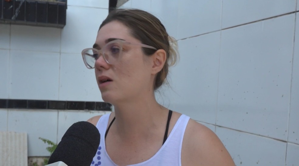 Ghislaine explicou que está traumatizada com o que passou com a mãe — Foto: TV Paraíba
