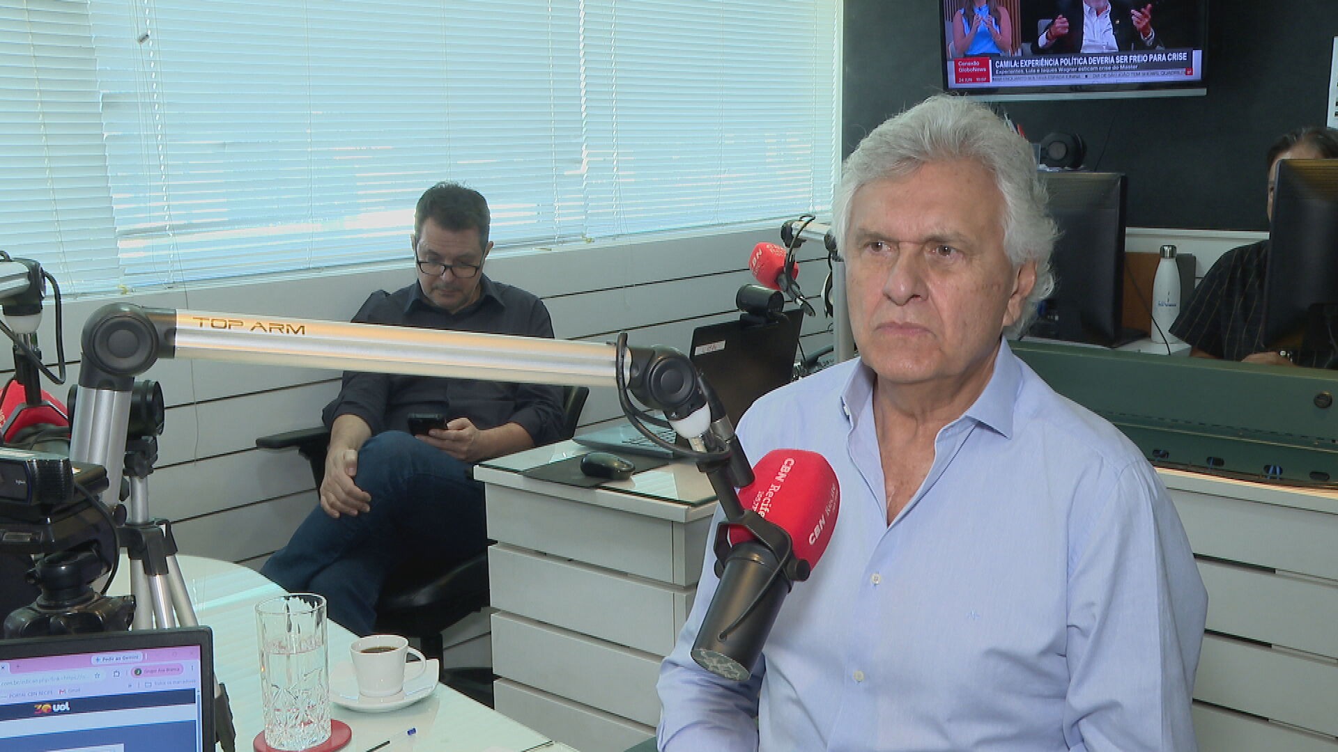 Caiado visita Pernambuco, evita pressionar Raquel Lyra e garante que terá palanque no estado em 2026