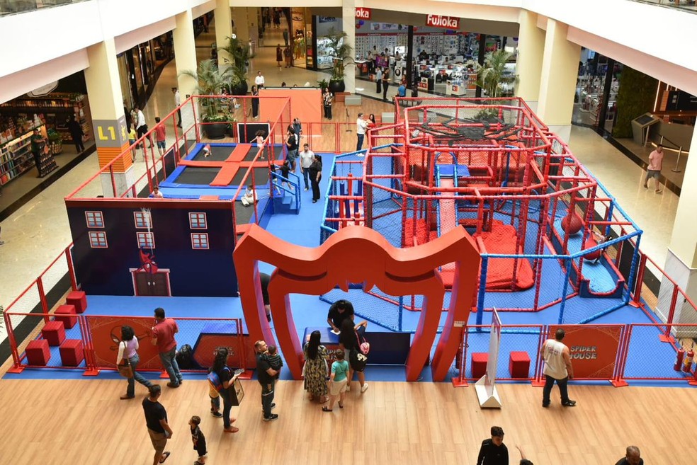 Spider House no JK Shopping — Foto: Divulgação