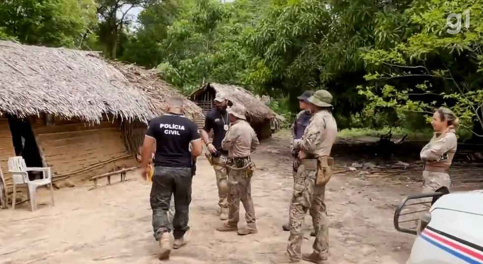 Sem pistas há três semanas, polícia ouve pescadores e reforça buscas por crianças desaparecidas em Bacabal — Foto: Reprodução/TV Globo