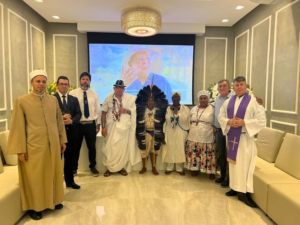 Líderes de diferentes religiões participaram de culto, em imagem de arquivo — Foto: Divulgação