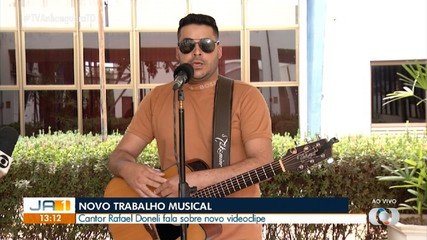 Cantor Rafael Doneli lança música nova com vídeoclipe; confira