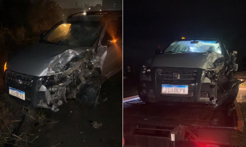 Mulher morre após batida entre motocicleta e carro no interior da Bahia — Foto: PRF