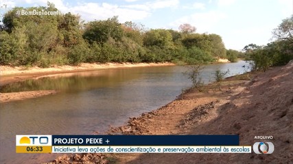 Projeto Peixe+ leva conscientização sobre preservação ambiental para escolas