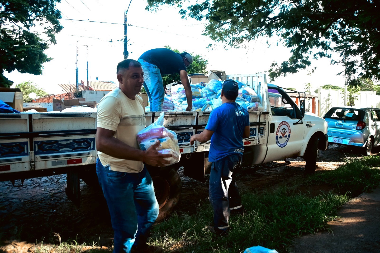 UCP/Interamericana beneficia por mês centenas de famílias com doação de alimentos