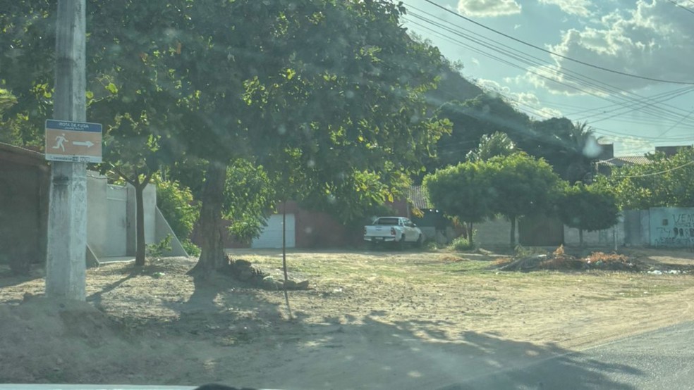Casa em que jovem era mantida em cárcere em Canindé de São Francisco — Foto: Polícia Civil/Divulgação