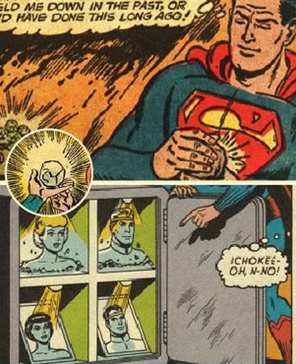 Superman apresentou uma espécie de impressora 3D em uma revista publicada em 1964 — Foto: Reprodução/DC