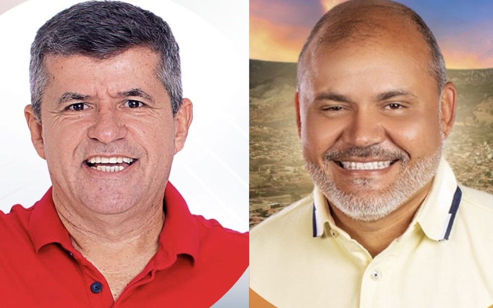 Prefeito Humberto Rodrigues, de Ibipitanga, e prefeito Alan Machado, de Boquira, foram afastados por causa operação — Foto: Reprodução/Redes Sociais