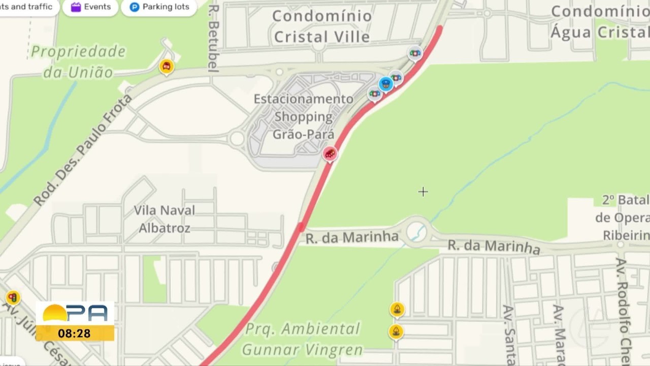 Ciclista morre em acidente de trânsito na avenida Centenário em Belém​‌​
