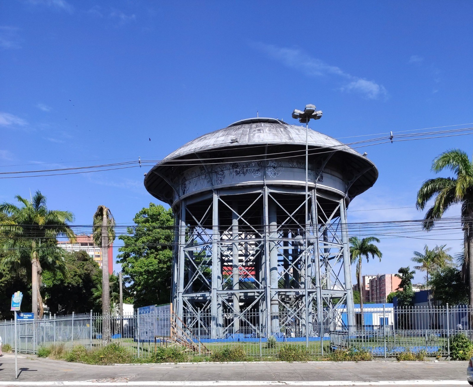 Justiça determina que Cosanpa apresente projeto de restauração da Caixa d'água de São Brás, em Belém