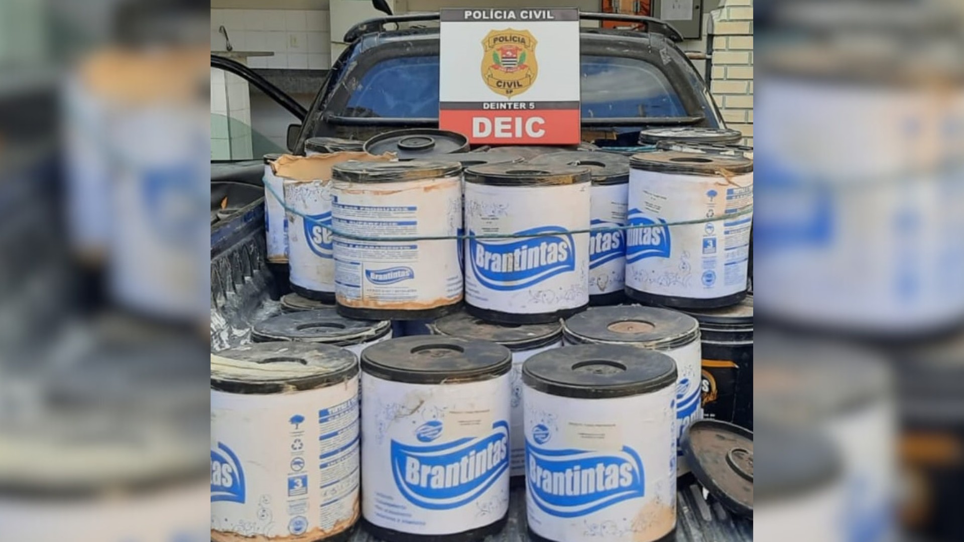 Polícia descobre casa com produtos de loja de material de construção furtados há 3 anos em Rio Preto