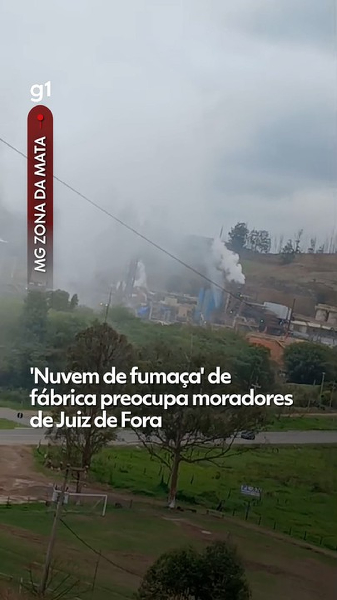 Nexa paralisa operações em Juiz de Fora após moradores denunciarem emissão de fumaça